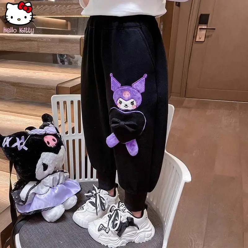 Новые модные спортивные брюки в стиле Hello Kitty и Kuromi для девочек, весенне-осенние, с мультяшным принтом, удобные, повседневные, в стиле Харлем.
Новые модные спортивные брюки в стиле Hello Kitty и Kuromi для девочек, весенне-осенние, с мультяшным принтом, удобные, повседневные, в стиле Харлем.