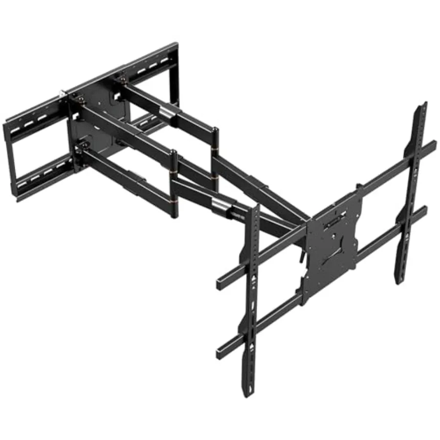Heavy Duty Full Motion TV Wall Mount for 100 98 Inch TVs Steel Black Supports up to 275 lbs with 39 Extension and VESA 100x1008
Heavy Duty Full Motion TV Wall Mount for 100 98 Inch TVs Steel Black Supports up to 275 lbs with 39 Extension and VESA 100x1008
