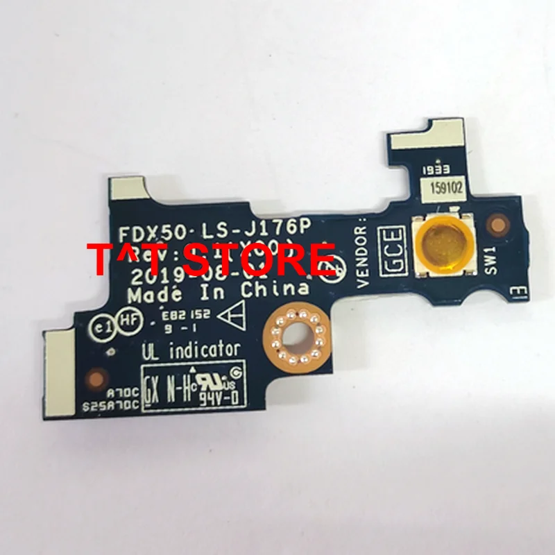 original FOR DELL 7750 M7750 Laptop Power Button switch control Board LS-J176P test good FREE SHIPPING
original FOR DELL 7750 M7750 Laptop Power Button switch control Board LS-J176P test good FREE SHIPPING