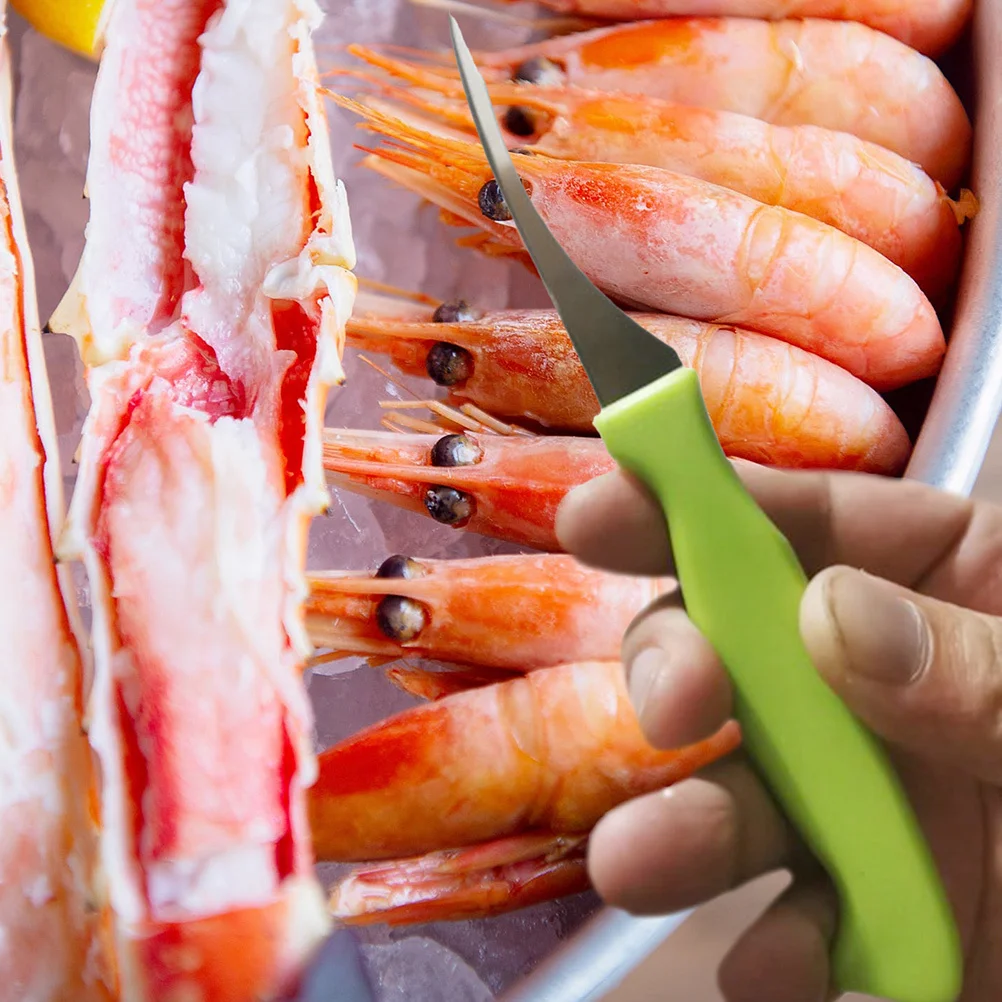 10pcs Deveiner Stainless Remover Quick Peel Shrimp Shell Easy Clean Seafood Peeling Shrimp Cleaner Tool Kitchen Bar
10pcs Deveiner Stainless Remover Quick Peel Shrimp Shell Easy Clean Seafood Peeling Shrimp Cleaner Tool Kitchen Bar
