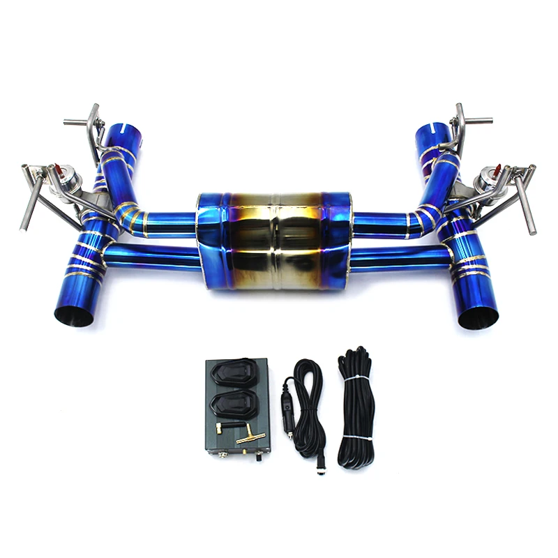 Deleville Titanium Alloy High Performance Exhaust For Ferrari 488 2015-2019 Valvetronic Catback Car Exhaust System
Deleville Titanium Alloy High Performance Exhaust For Ferrari 488 2015-2019 Valvetronic Catback Car Exhaust System