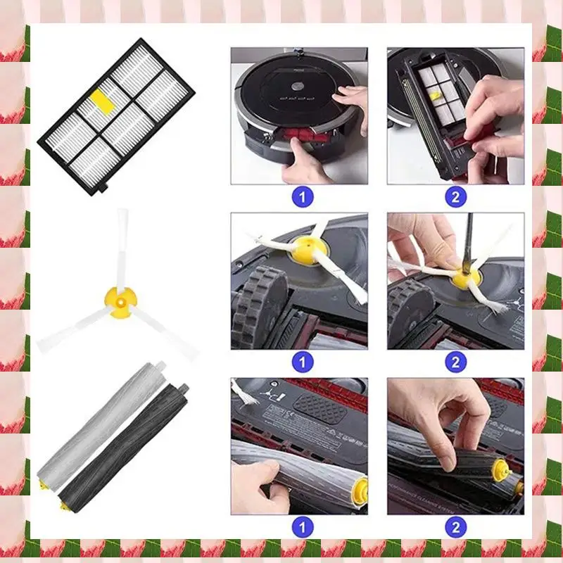 Для Irobot Roomba 800 980 990 900 896 886 870 865 866 серии HEPA-фильтр аксессуары для пылесосов
Для Irobot Roomba 800 980 990 900 896 886 870 865 866 серии HEPA-фильтр аксессуары для пылесосов