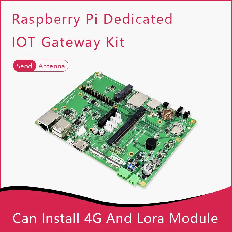 IoT Gateway V1.1 Expansion Board Applicable To A Full Range Of Raspberry Pi Compute Module 3 CM3+/CM3 Lite
IoT Gateway V1.1 Expansion Board Applicable To A Full Range Of Raspberry Pi Compute Module 3 CM3+/CM3 Lite