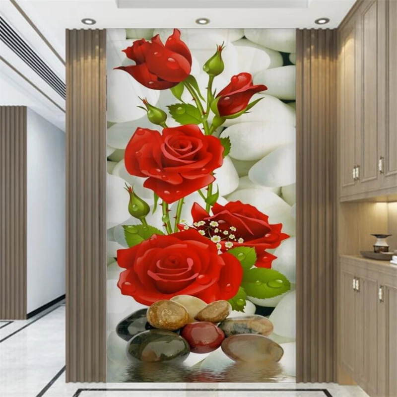 Customized large-scale mural rose 3D three-dimensional space fashionable hallway background wall goose warm stone decorativen
Customized large-scale mural rose 3D three-dimensional space fashionable hallway background wall goose warm stone decorativen