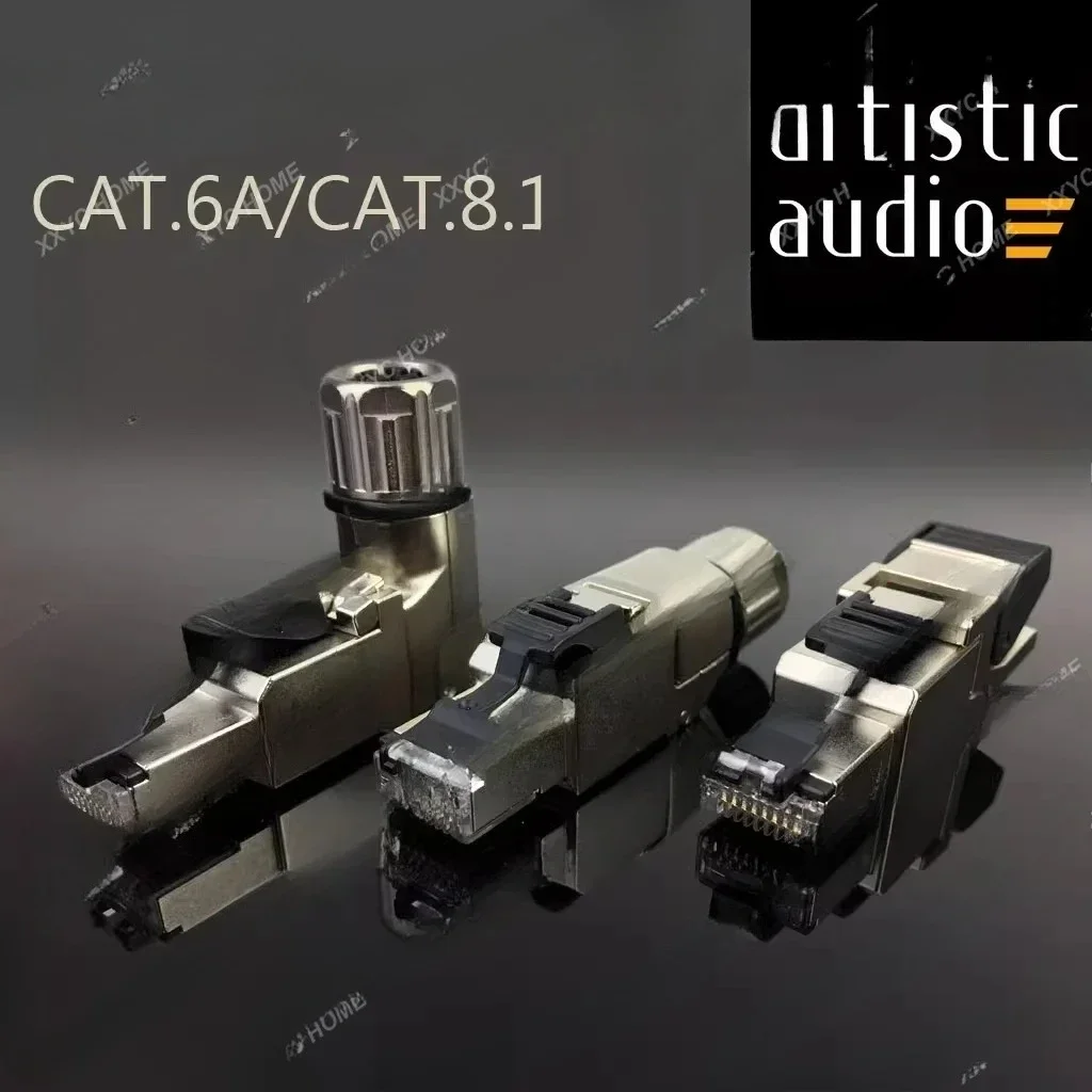 Crystal Head RJ45 Fever Network Cable Plug MFP 80,000 Megaports CAT.8 Super 6 Category 7
Crystal Head RJ45 Fever Network Cable Plug MFP 80,000 Megaports CAT.8 Super 6 Category 7