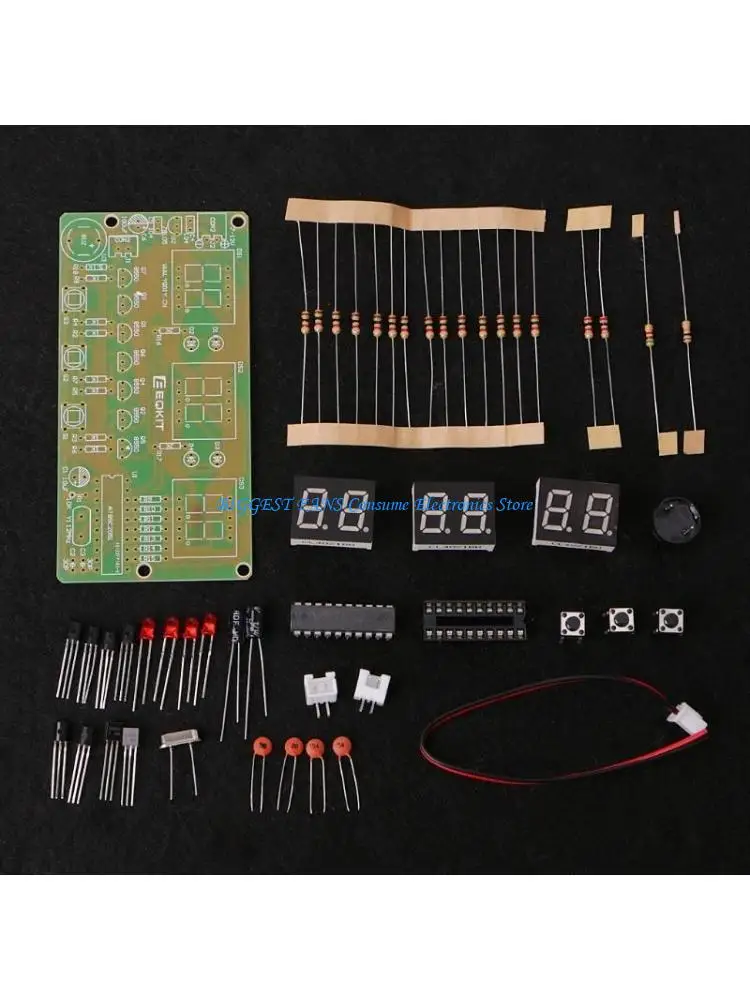 C51 Digital Electronic Clock 6 Bits Electronic Parts and Components DIY
C51 Digital Electronic Clock 6 Bits Electronic Parts and Components DIY