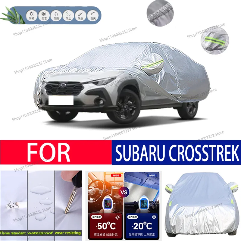 For SUBARU CROSSTREK Car clothing sun protection snow prevention antifreeze car protective cover auto cover
For SUBARU CROSSTREK Car clothing sun protection snow prevention antifreeze car protective cover auto cover