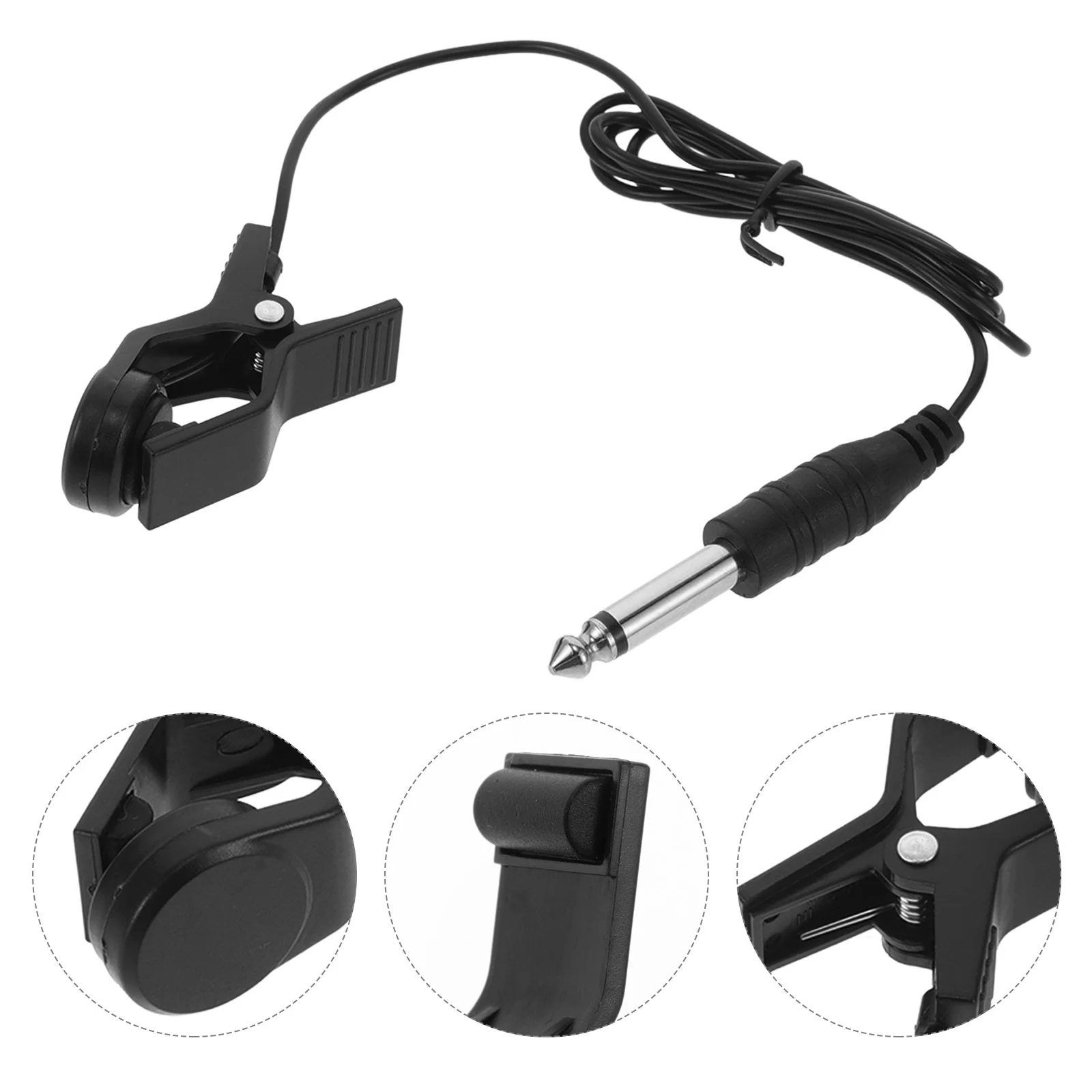 Acoustic Guitar Pickup With Clip-On Microphone Universal Instrument Pickup For Violin Mandolin Ukulele For Easy Tuning
Acoustic Guitar Pickup With Clip-On Microphone Universal Instrument Pickup For Violin Mandolin Ukulele For Easy Tuning