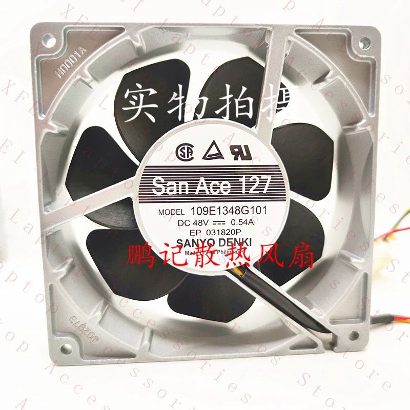 D FOR Sanyo 109E1348G101 48VDC 0.54A 127X38MM inverter cooling fan
D FOR Sanyo 109E1348G101 48VDC 0.54A 127X38MM inverter cooling fan