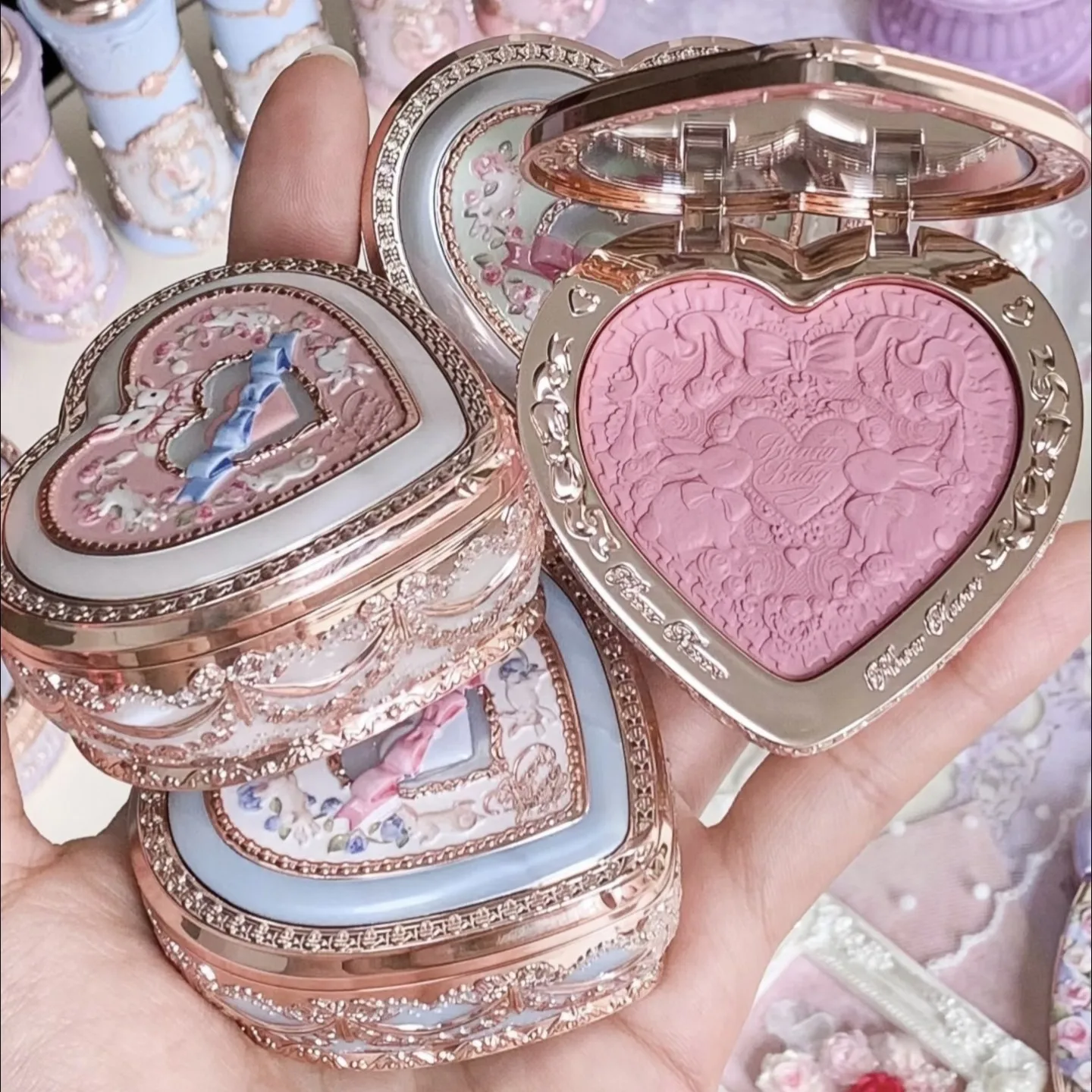 Flower Know Bunny Garde Series Blushes Cream Smooth Long-lasting All-Day Face Enhancing Makeup Blush Cream For Cheek
Flower Know Bunny Garde Series Blushes Cream Smooth Long-lasting All-Day Face Enhancing Makeup Blush Cream For Cheek