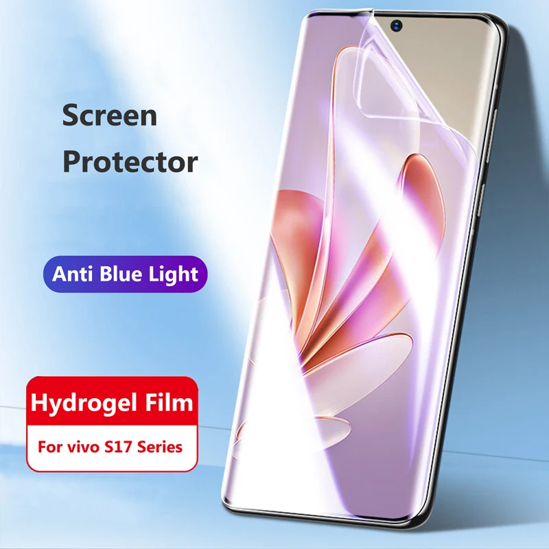 For vivo S17 V27 V25 S16 S15 Pro S17e S17t S16e S15e 5G Anti Blue Light Hydrogel Film Full Cover Eyes Care Soft Screen Protector
For vivo S17 V27 V25 S16 S15 Pro S17e S17t S16e S15e 5G Anti Blue Light Hydrogel Film Full Cover Eyes Care Soft Screen Protector