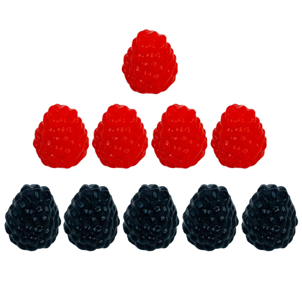 10 Pcs Simulation Raspberry Simulated Fruit Models Black and Red Kids Toy Pvc Photo Prop
10 Pcs Simulation Raspberry Simulated Fruit Models Black and Red Kids Toy Pvc Photo Prop