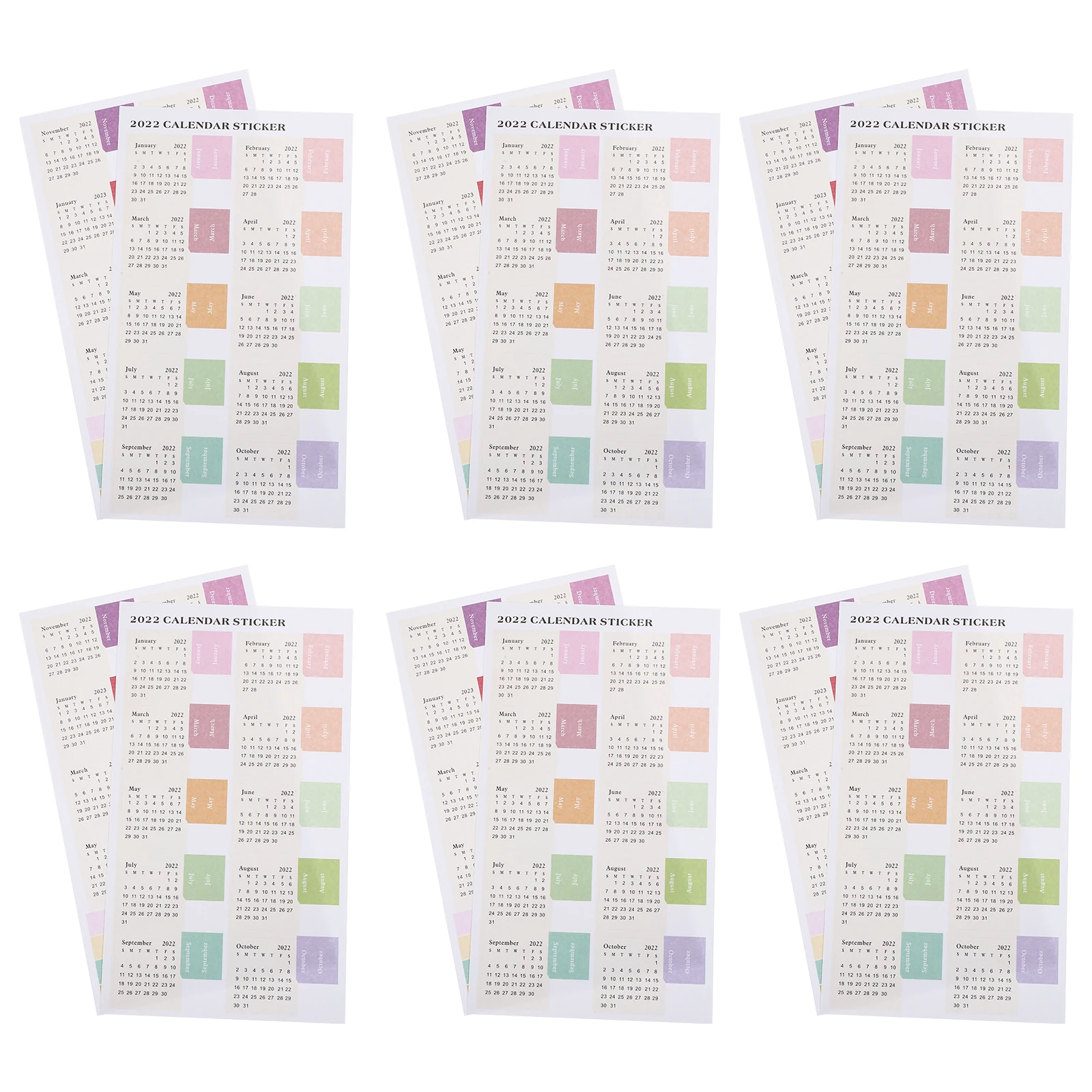 Monthly Calendar Sticker Index Divider Label Planner Notebooks Creative Self Adhesive Birthday School Family Work
Monthly Calendar Sticker Index Divider Label Planner Notebooks Creative Self Adhesive Birthday School Family Work