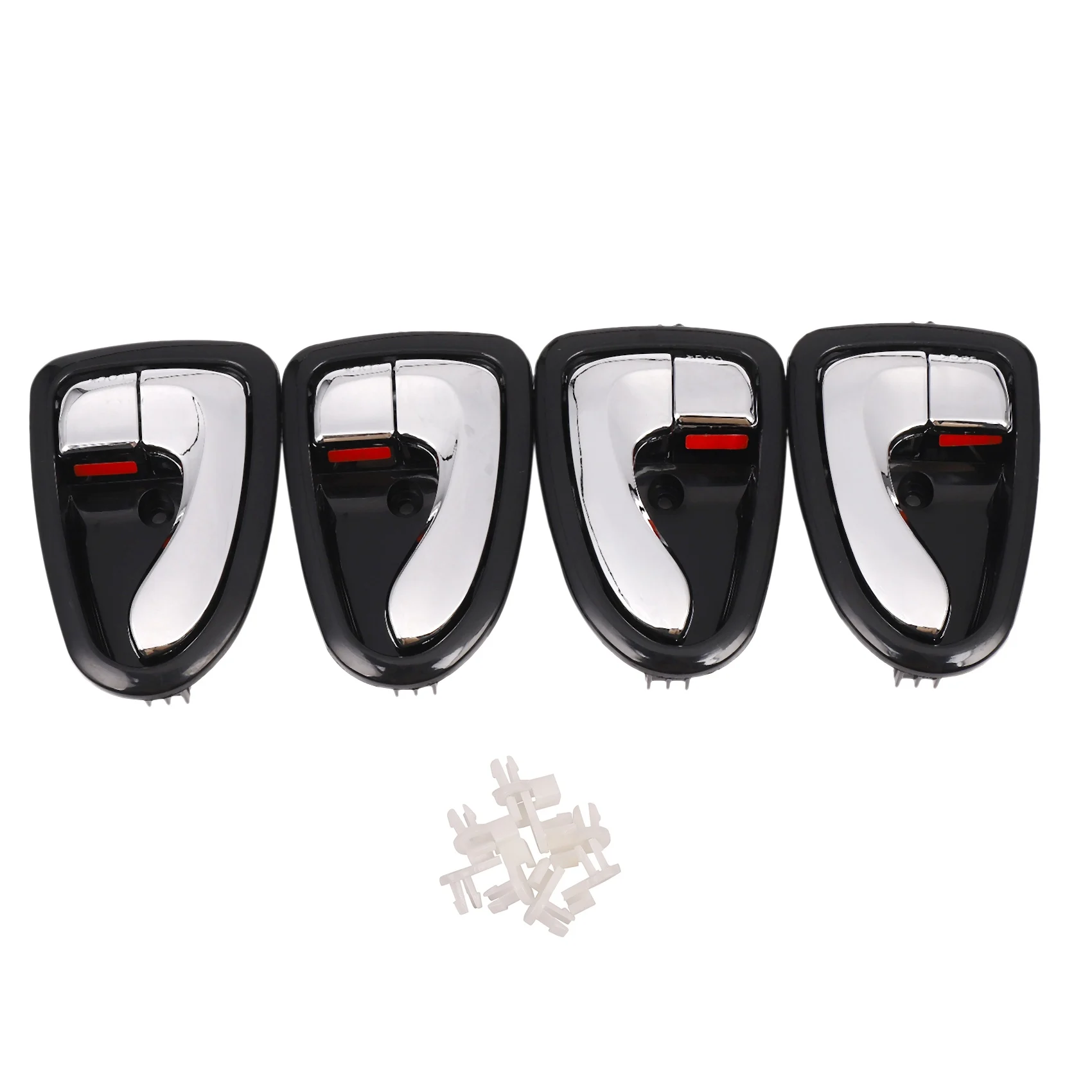 4Pcs Car Inside Door Handle Front Rear Left Right for HYUNDAI ACCENT / VERNA 2000-2006 8261022001LG 8262022001LG
4Pcs Car Inside Door Handle Front Rear Left Right for HYUNDAI ACCENT / VERNA 2000-2006 8261022001LG 8262022001LG