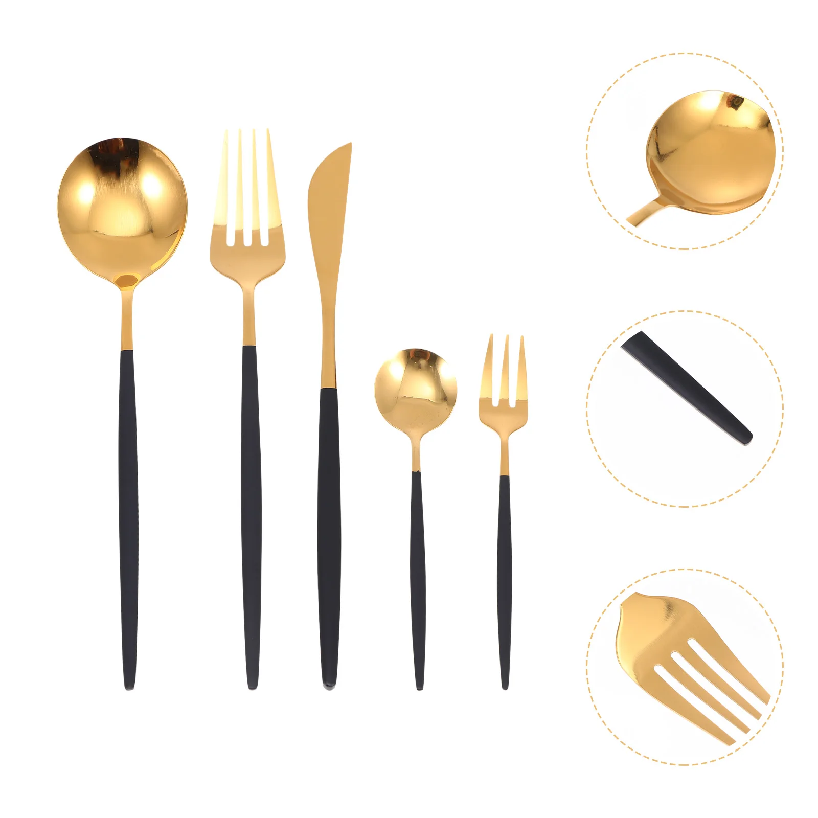 Stainless Steel Cutlery Spoon Serving Utensils Kitchen Supplies Spoons Fork Knives Tableware
Stainless Steel Cutlery Spoon Serving Utensils Kitchen Supplies Spoons Fork Knives Tableware