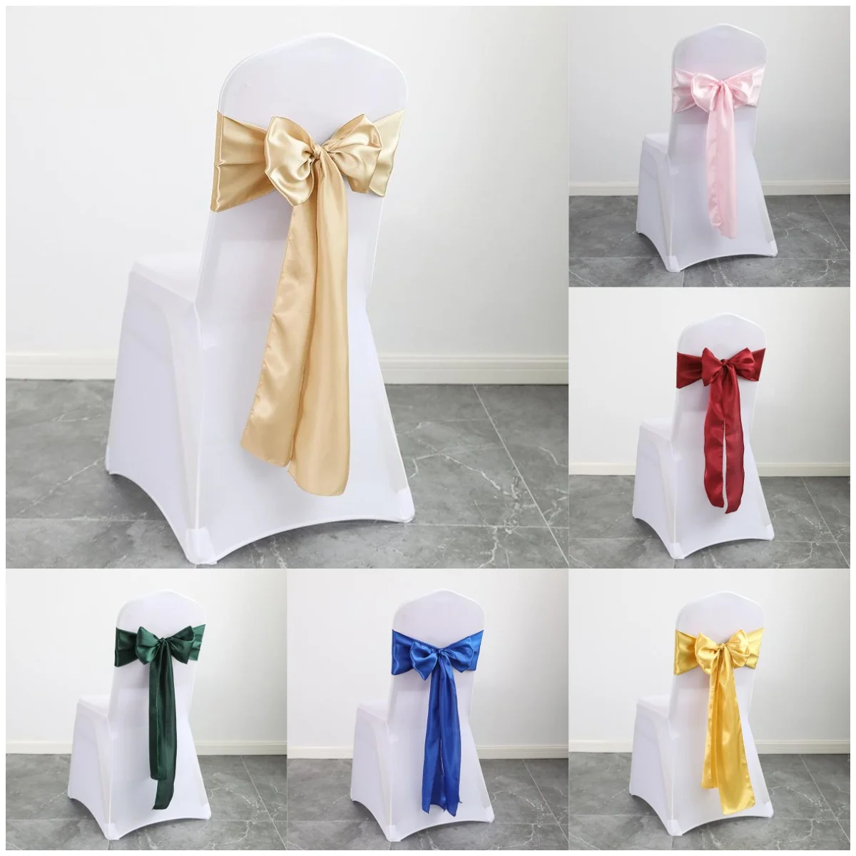 Champagne Colour Wedding Decoration Tie For BIrthday Party Chair Satin Chair Sash Bow Tie Knot Band Hotel Show Shiny Design
Champagne Colour Wedding Decoration Tie For BIrthday Party Chair Satin Chair Sash Bow Tie Knot Band Hotel Show Shiny Design