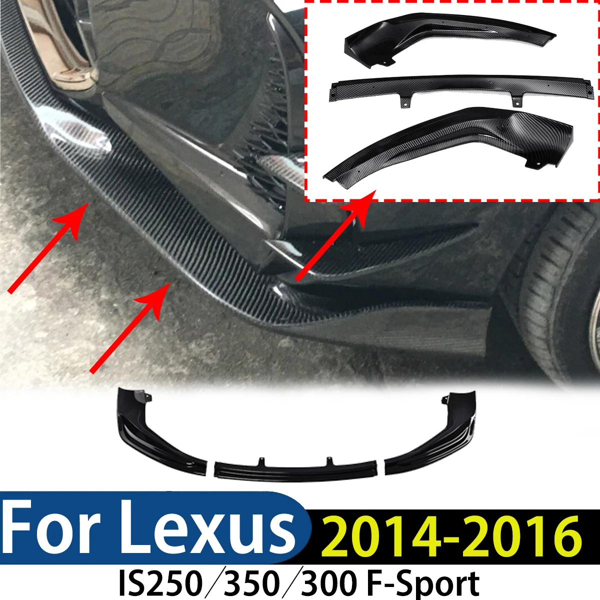 Для Lexus IS250/350/300 F-Sport 2014-2016 автомобильный передний бампер, разделитель губ, спойлер, диффузор, автоаксессуары, модификация экстерьера 
Для Lexus IS250/350/300 F-Sport 2014-2016 автомобильный передний бампер, разделитель губ, спойлер, диффузор, автоаксессуары, модификация экстерьера