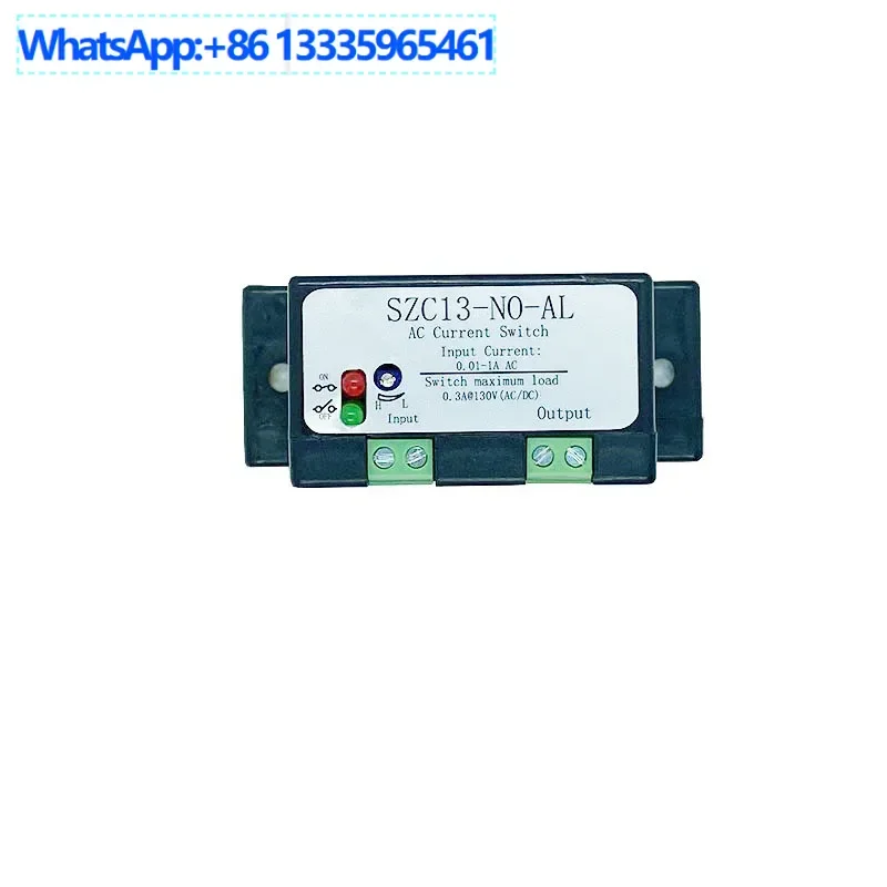 Current sensing switch AC 0.01-1 A AC current detection Normally open AC PLC control SZC13-NO-AL
Current sensing switch AC 0.01-1 A AC current detection Normally open AC PLC control SZC13-NO-AL
