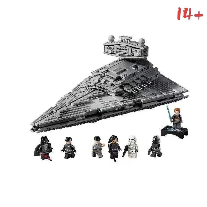 Disney 75394 25th Anniv Imperial Star Destroyer Blocks Spaceship Model Boys Holiday Gift compatible with LEGO bricks
Disney 75394 25th Anniv Imperial Star Destroyer Blocks Spaceship Model Boys Holiday Gift compatible with LEGO bricks