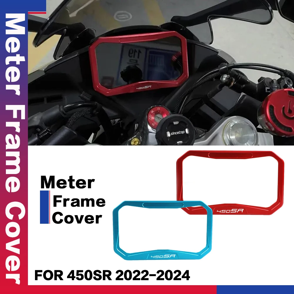 New Motorcycle Parts CNC Meter Frame Cover Screen Glare Shield Instrument Display Guard FOR CFMOTO 450SR 450 SR 2022 2023 2024
New Motorcycle Parts CNC Meter Frame Cover Screen Glare Shield Instrument Display Guard FOR CFMOTO 450SR 450 SR 2022 2023 2024