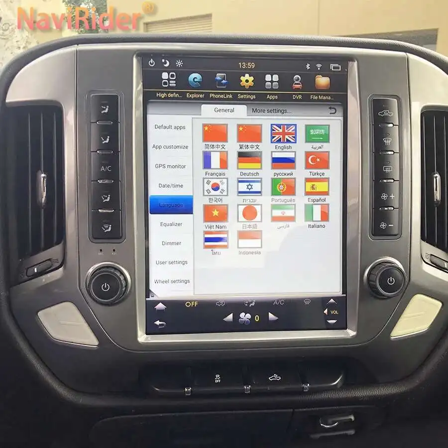 12,1-дюймовый экран Tesla Android для Chevrolet Silverado GMC SIERRA 2014-2018 GPS Carplay Автомобильный мультимедийный видеоплеер Стерео
12,1-дюймовый экран Tesla Android для Chevrolet Silverado GMC SIERRA 2014-2018 GPS Carplay Автомобильный мультимедийный видеоплеер Стерео