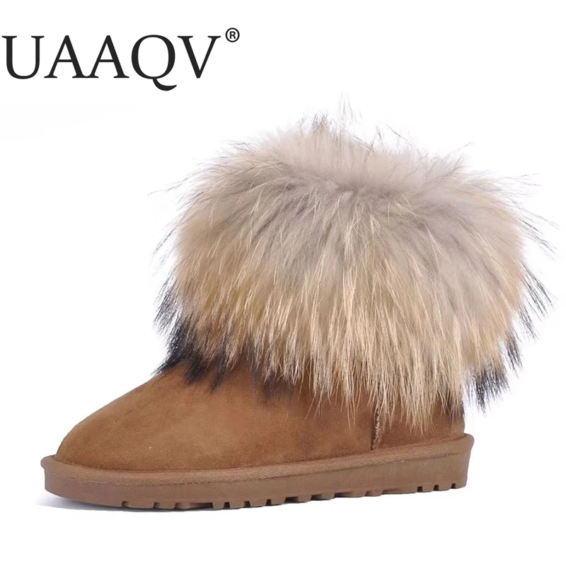 High quality 100% Natural Wool Snow Boots Genuine Leather Women Boots Real Fox Fur winter warm ankle boots 5 colors
High quality 100% Natural Wool Snow Boots Genuine Leather Women Boots Real Fox Fur winter warm ankle boots 5 colors