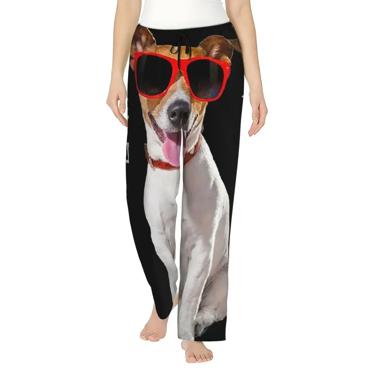 Женские пижамные брюки с карманами и принтом собаки породы Джек-рассел-терьер в красных солнцезащитных очках
Женские пижамные брюки с карманами и принтом собаки породы Джек-рассел-терьер в красных солнцезащитных очках