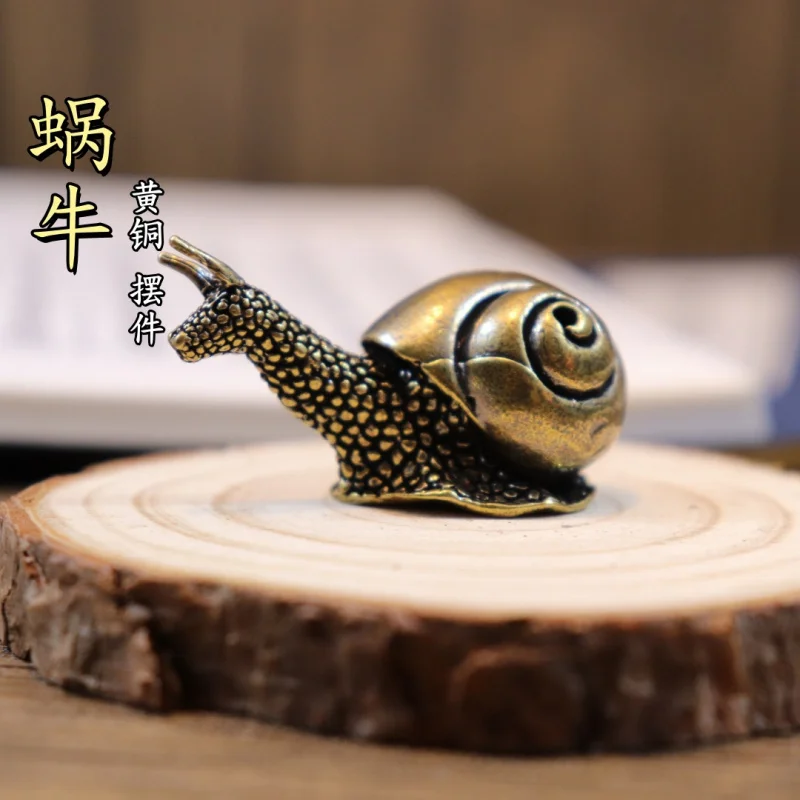 Solid Brass Snail Antique Copper Tea Pet Craft Handheld Plaything Home Decoration Office Desktop Small Ornament
Solid Brass Snail Antique Copper Tea Pet Craft Handheld Plaything Home Decoration Office Desktop Small Ornament