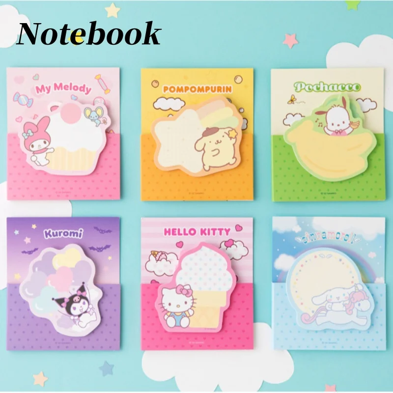 Trendy Sound Sanrio kawaii stationery Double-layer post-it notes hello kitty office notes sticky sticky notes korean kuromi
Trendy Sound Sanrio kawaii stationery Double-layer post-it notes hello kitty office notes sticky sticky notes korean kuromi