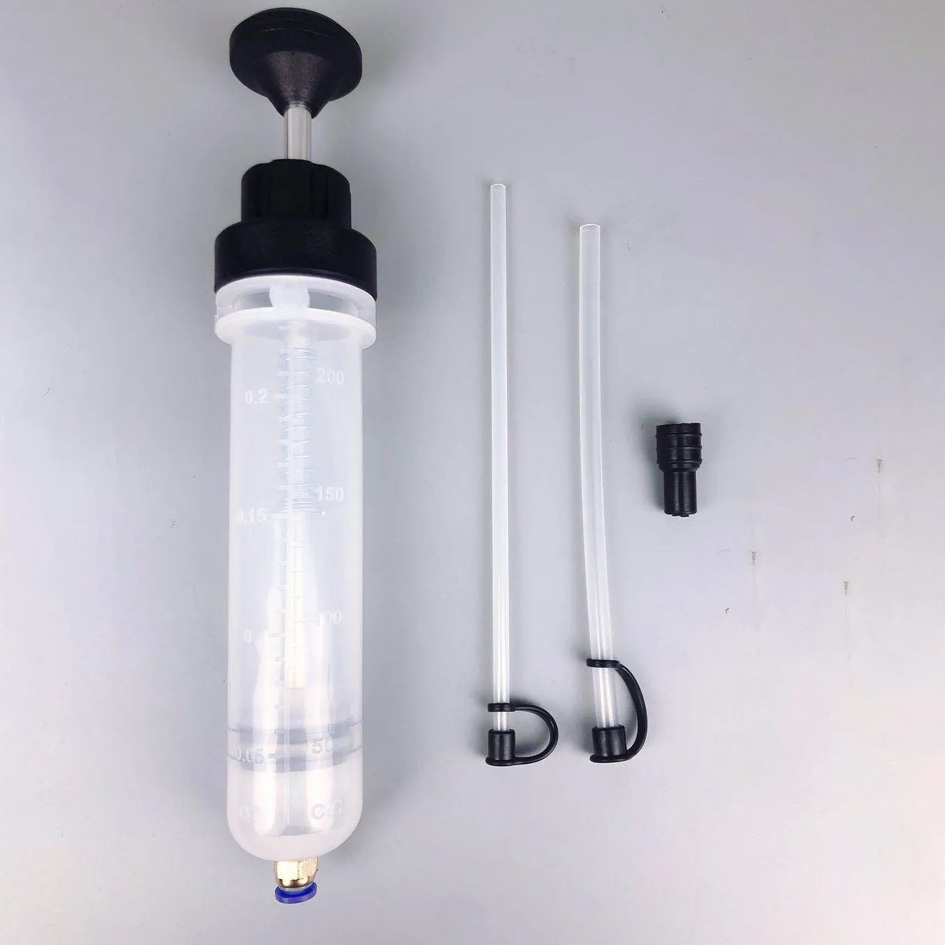 Oil suction syringe for liquid transfer, pump with hose, brake fluid pump, automotive oil injection pump, liquid extractor
Oil suction syringe for liquid transfer, pump with hose, brake fluid pump, automotive oil injection pump, liquid extractor