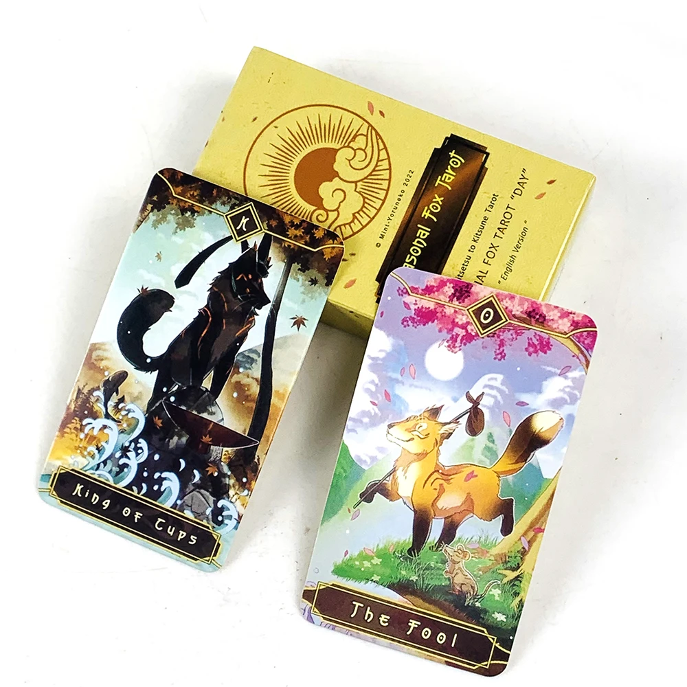 Seasonal Fox Tarot Cards Family Gathering Card Game Mysterious Divination Oracle Board Playing Table Games For Beginners
Seasonal Fox Tarot Cards Family Gathering Card Game Mysterious Divination Oracle Board Playing Table Games For Beginners