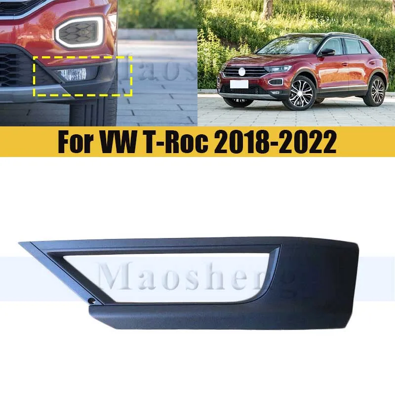Противотуманная рамка переднего бампера для VW T-Roc 2018-2022, Рамка передней противотуманной фары, противотуманная рамка
Противотуманная рамка переднего бампера для VW T-Roc 2018-2022, Рамка передней противотуманной фары, противотуманная рамка