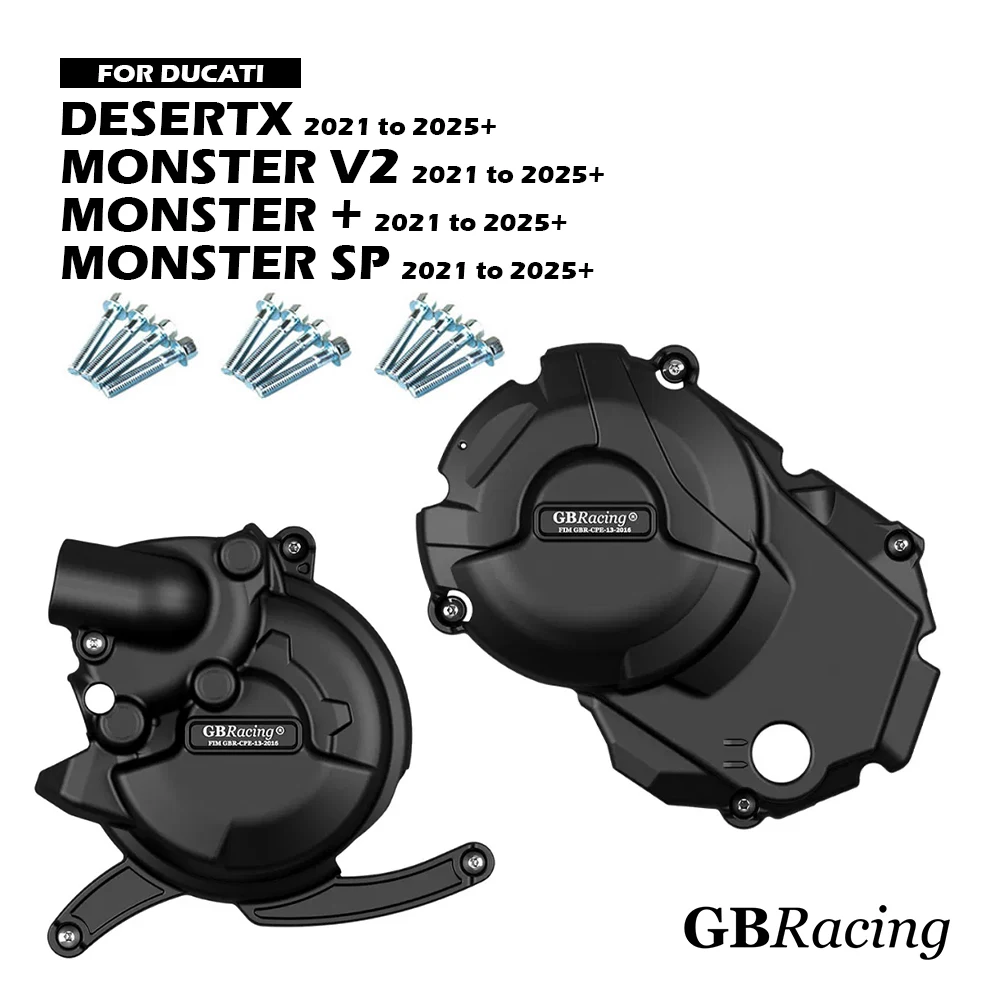 DESERTX MONSTER + SP MULTISTRADA V2 2021-2025 GBRacing Защитный чехол двигателя для DUCATI, детали импульсной защиты сцепления мотоцикла
DESERTX MONSTER + SP MULTISTRADA V2 2021-2025 GBRacing Защитный чехол двигателя для DUCATI, детали импульсной защиты сцепления мотоцикла