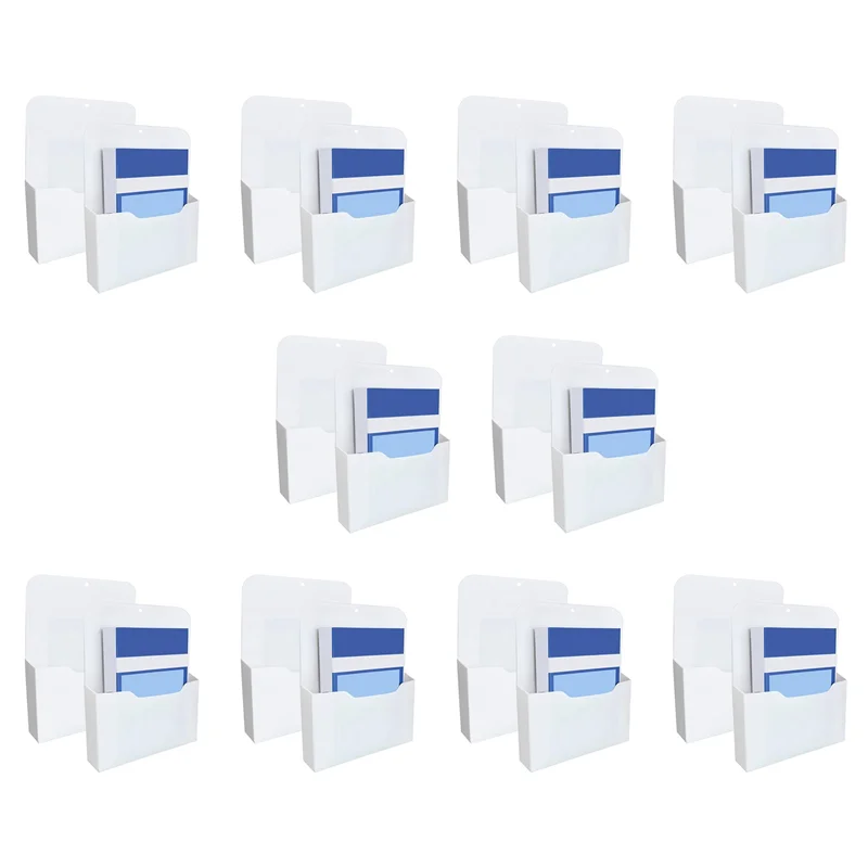 20 Pack Magnetic File Holder - Paper Holder, Pocket Organizer,Hanging Wall File Organizer Office Supplies Storage
20 Pack Magnetic File Holder - Paper Holder, Pocket Organizer,Hanging Wall File Organizer Office Supplies Storage