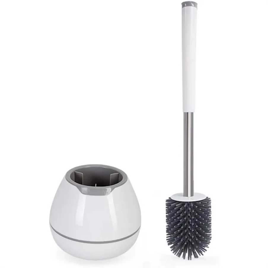Silicone Toilet Brush and Holder Set with Aluminum Handle, Bathroom Cleaning Kit with Tweezers for Deep Cleaning
Silicone Toilet Brush and Holder Set with Aluminum Handle, Bathroom Cleaning Kit with Tweezers for Deep Cleaning