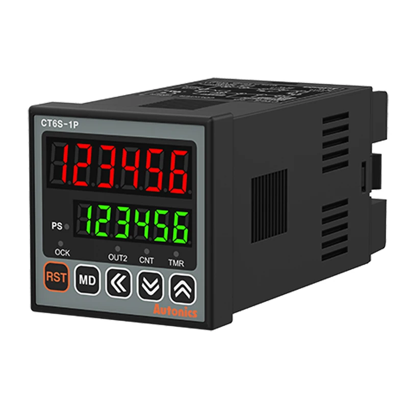 Original CT6S-1P2 CT6S-1P4 Programmable Digital Counter Programmable Timer
Original CT6S-1P2 CT6S-1P4 Programmable Digital Counter Programmable Timer
