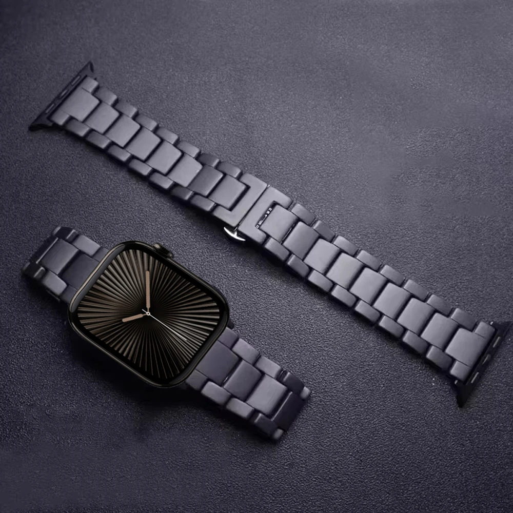 Frosted ceramic strap For Apple watch Ultra 49mm 10 42MM 46MM 9 8 7 45mm 41mm Luxury Chain Wristband For iwatch 6 5 SE 44mm 40mm
Frosted ceramic strap For Apple watch Ultra 49mm 10 42MM 46MM 9 8 7 45mm 41mm Luxury Chain Wristband For iwatch 6 5 SE 44mm 40mm
