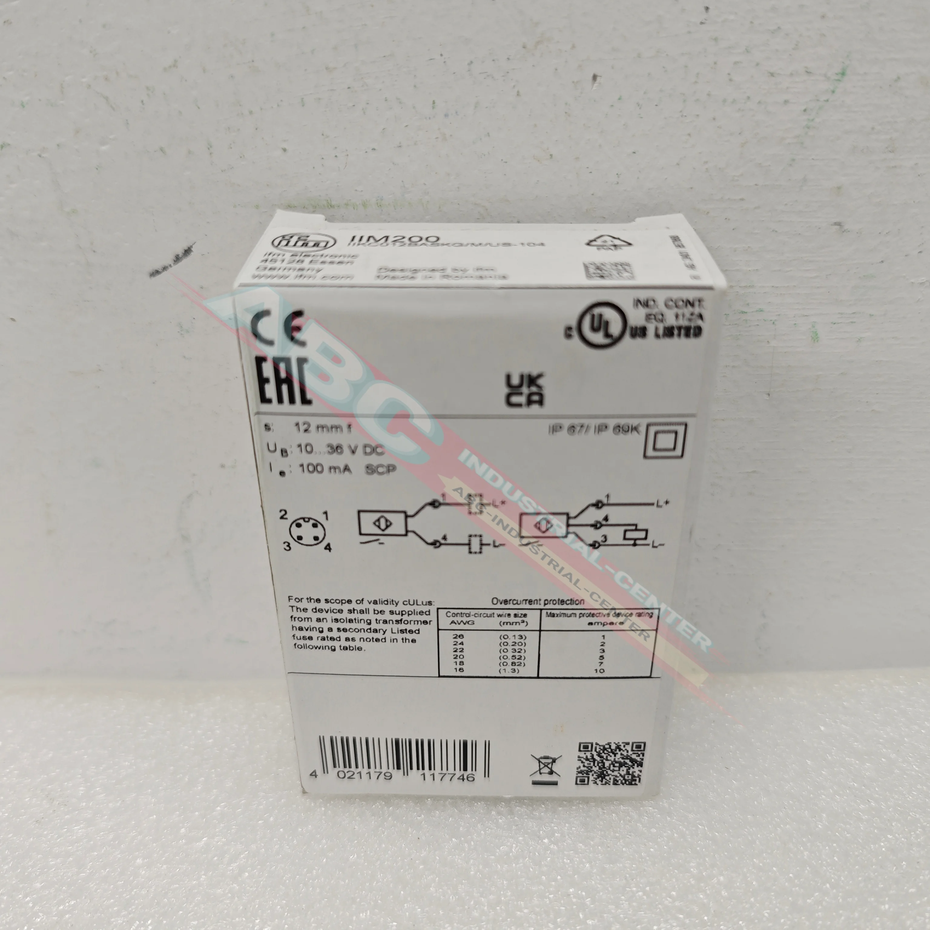New in box proximity sensor IIM200
New in box proximity sensor IIM200