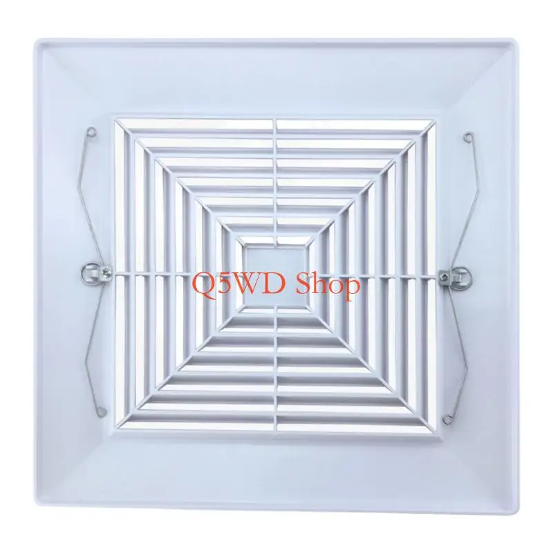 Q5WD Ceiling Ventilation Fan Cover Ventilator Exhaust Hood Ceiling Exhaust Fan Cover
Q5WD Ceiling Ventilation Fan Cover Ventilator Exhaust Hood Ceiling Exhaust Fan Cover