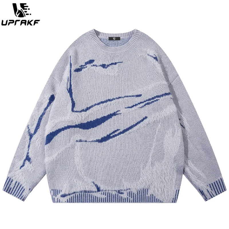 UPRAKF Sweater Loose Long Sleeves Warm Autumn Knitted Casual Fashion O Neck Trendy Pullovers Simple Design
UPRAKF Sweater Loose Long Sleeves Warm Autumn Knitted Casual Fashion O Neck Trendy Pullovers Simple Design