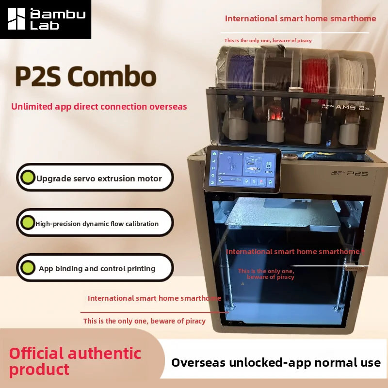 FDM 3D Printer High Precision Direct Drive APP WiFi Control Local Network No Lock Auto Leveling For Home Use