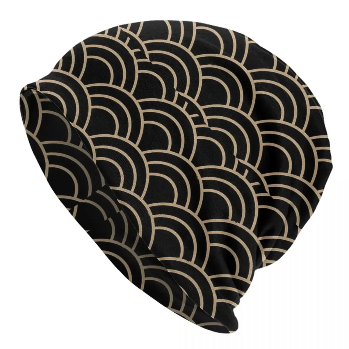 Japanese Wave Bonnet Hats Gold Seigaiha Beanie Hats Design Knitting Hat Autumn Winter Trendy Men Women Outdoor Elastic Caps
Japanese Wave Bonnet Hats Gold Seigaiha Beanie Hats Design Knitting Hat Autumn Winter Trendy Men Women Outdoor Elastic Caps