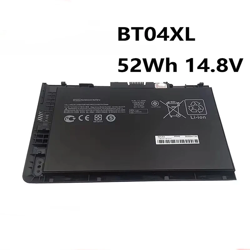 BT04XL BA06XL 52Wh 14.8V Battery For HP EliteBook Folio 9470 9470m Ultrabook 687517-171 687517-2C1 687945-001 696621-001
BT04XL BA06XL 52Wh 14.8V Battery For HP EliteBook Folio 9470 9470m Ultrabook 687517-171 687517-2C1 687945-001 696621-001