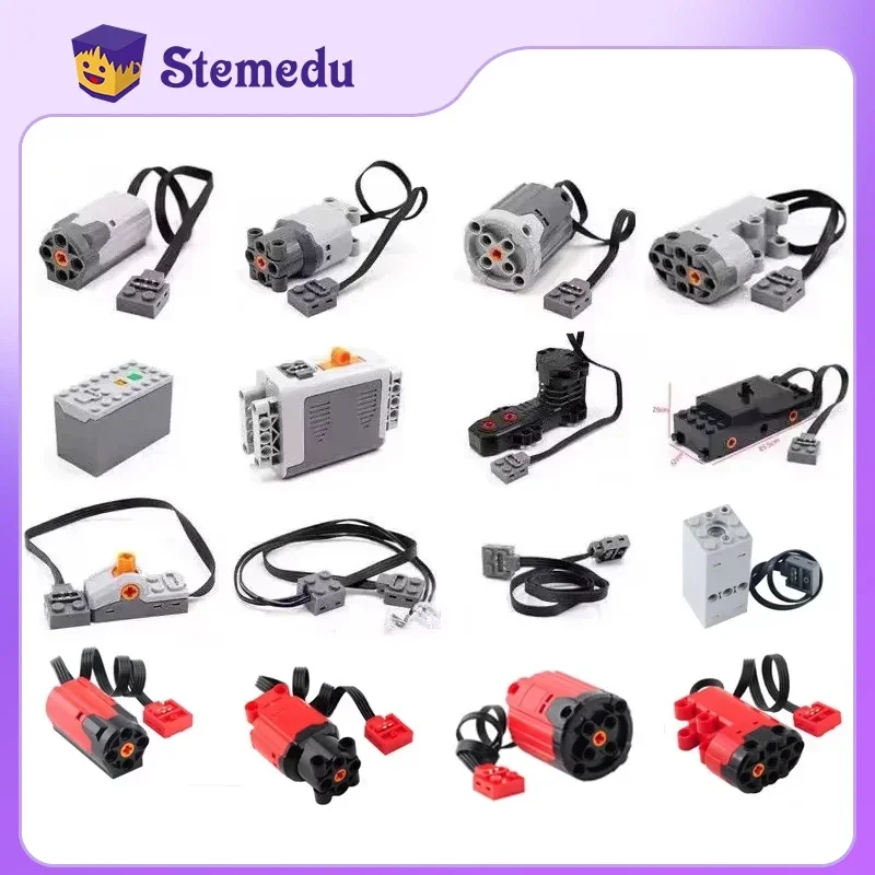 Power functions Upgrate Motor Technical Parts MOC Multi Tool Servo Train Motor 8293 8883 Building Blocks Receiver Control Set
Power functions Upgrate Motor Technical Parts MOC Multi Tool Servo Train Motor 8293 8883 Building Blocks Receiver Control Set