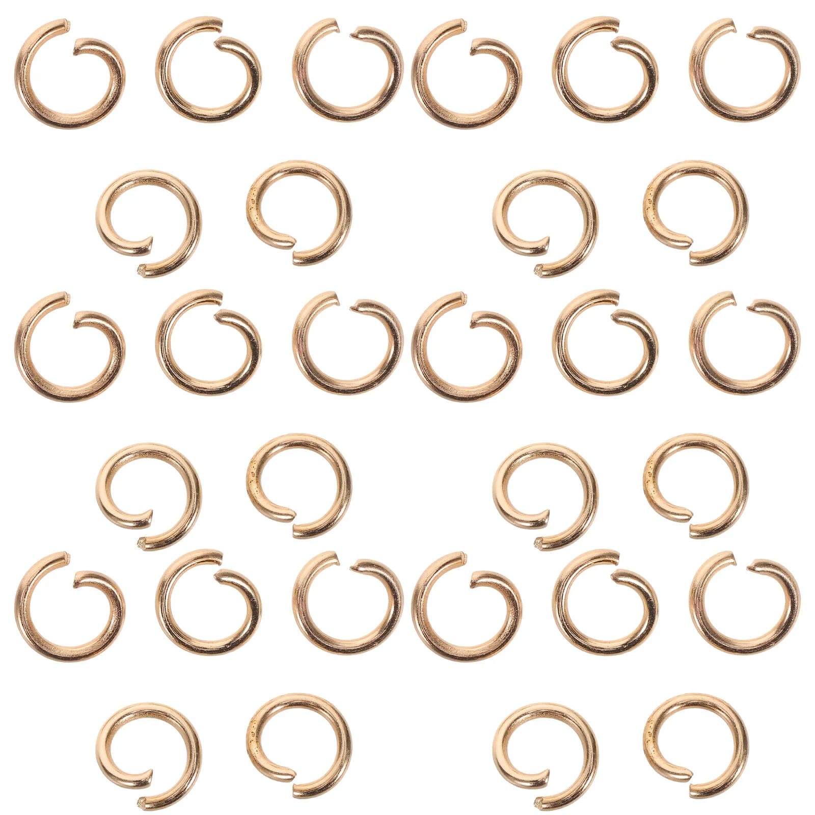 30 Pcs Chain Link Necklace Bracelet Jump Ring DIY Split Rings Earrings Iron for Jewelry Making Accessory Open
30 Pcs Chain Link Necklace Bracelet Jump Ring DIY Split Rings Earrings Iron for Jewelry Making Accessory Open