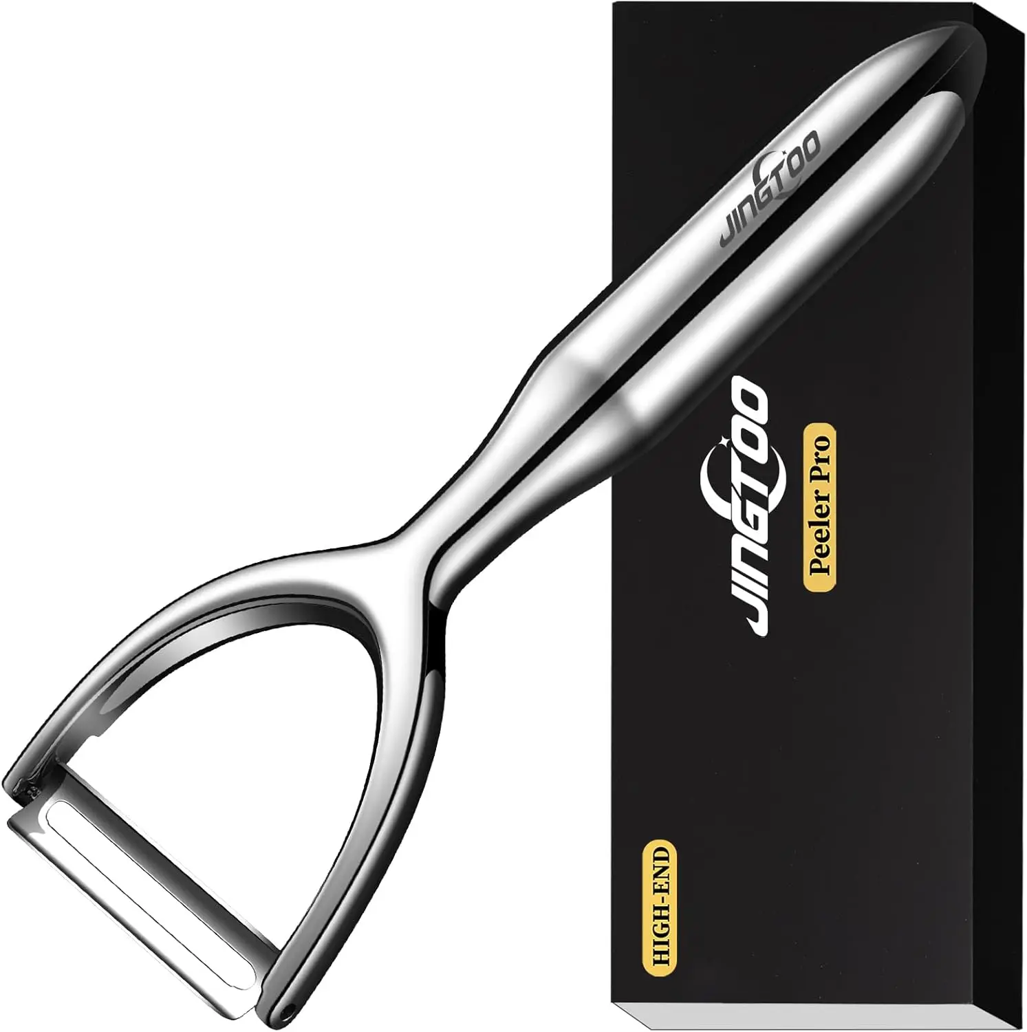 Ultra-Sharp Y Peeler, 304 Stainless Steel, Ergonomic Handle, 5-Year Warranty
Ultra-Sharp Y Peeler, 304 Stainless Steel, Ergonomic Handle, 5-Year Warranty