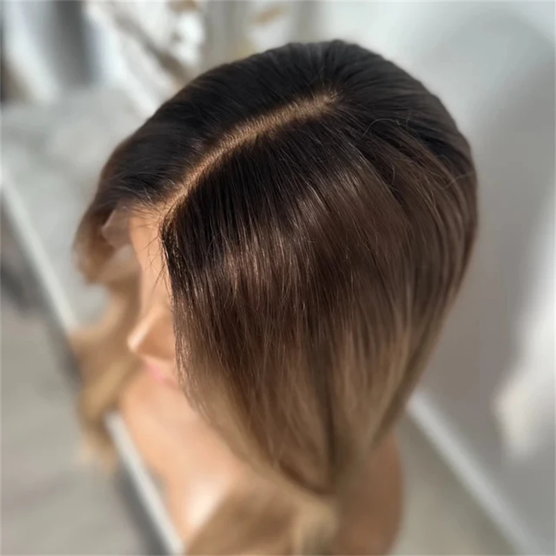 Ombre Шоколадно-коричневый синтетический парик HD Парики спереди на шнуровке Термостойкий парик из синтетических волос Естественный вид для ежедневного использования на вечеринке 
Ombre Шоколадно-коричневый синтетический парик HD Парики спереди на шнуровке Термостойкий парик из синтетических волос Естественный вид для ежедневного использования на вечеринке