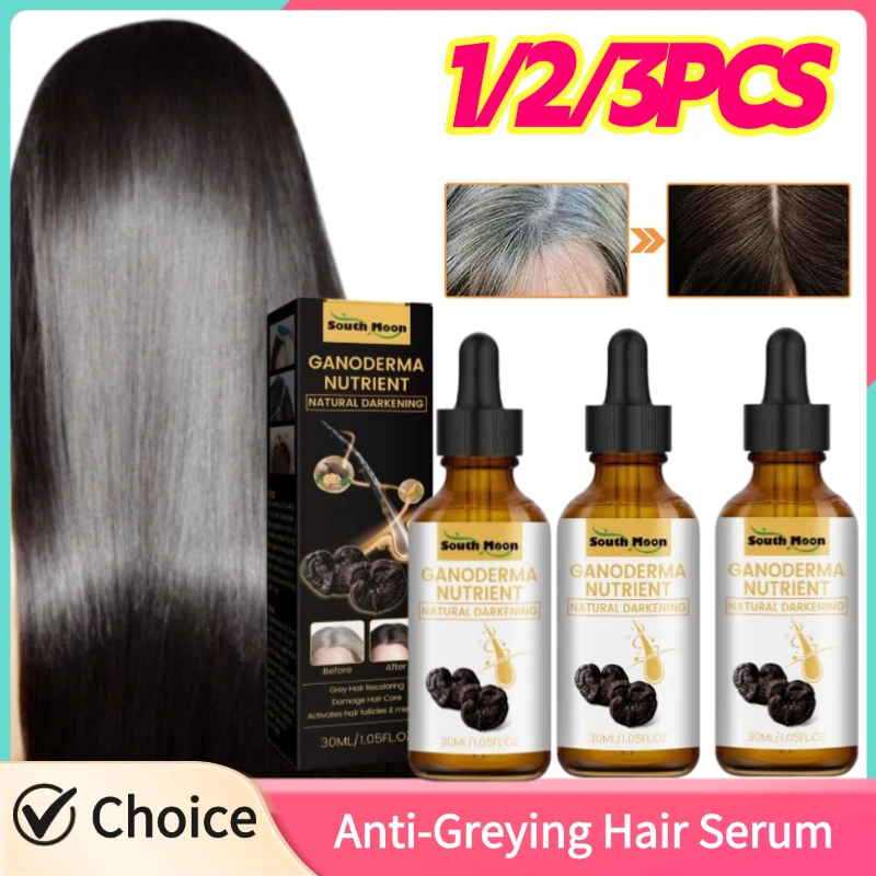 Effective Gray White Hair Treatment Serum Liquid White To Black Hair Oil Natural Color Repair Nourishing Hair Care Product
Effective Gray White Hair Treatment Serum Liquid White To Black Hair Oil Natural Color Repair Nourishing Hair Care Product