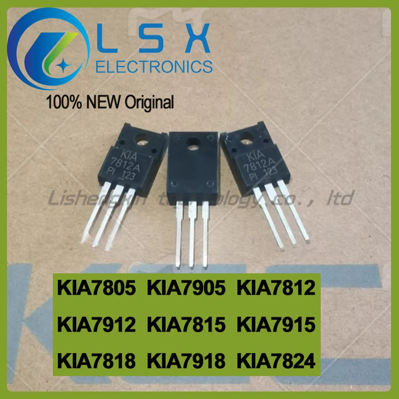 50 шт. KIA7805 7812 7815 7824 7905 7912 7915 7924 для KEC, новые и оригинальные
50 шт. KIA7805 7812 7815 7824 7905 7912 7915 7924 для KEC, новые и оригинальные