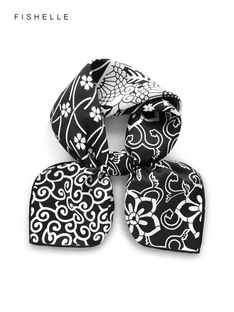 Черно-белый 100% шелковый шарф, саржевая шаль, шейный платок, галстук, женский роскошный подарок, карманный квадратный носовой платок 50 см
Черно-белый 100% шелковый шарф, саржевая шаль, шейный платок, галстук, женский роскошный подарок, карманный квадратный носовой платок 50 см